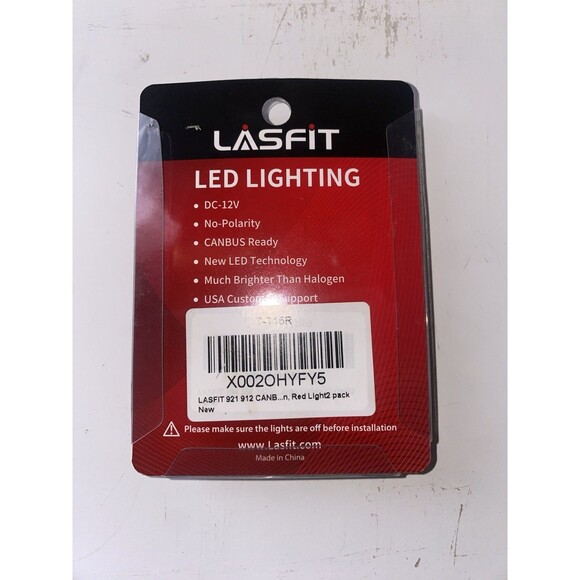 Lasfit CANBUS 921 912 LED Light Bulb!! New 2 pack - Picture 2 of 3